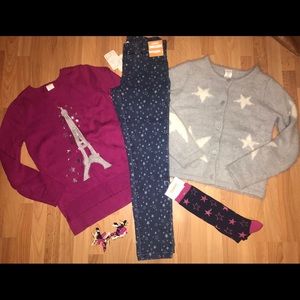 Gymboree Starry Night Set Size 7/8